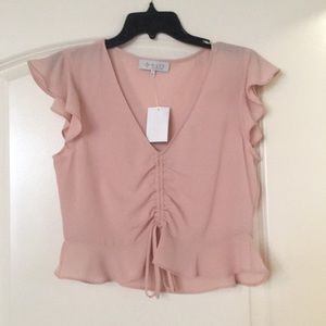 Blush Pink Top
